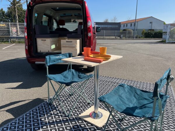 espace vie avec accessoires